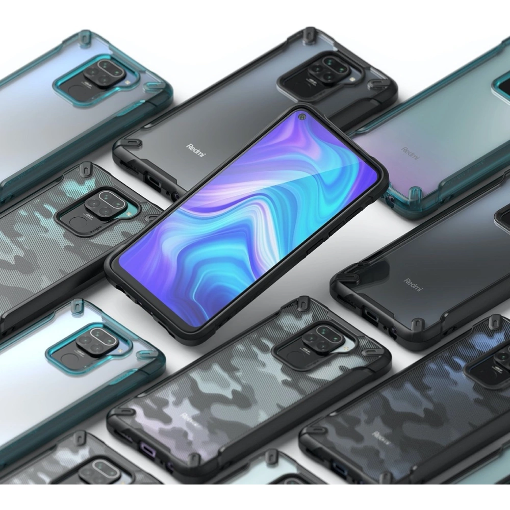 Etui Redmi Note 9 - Ringke Fusion-X - Home Screen