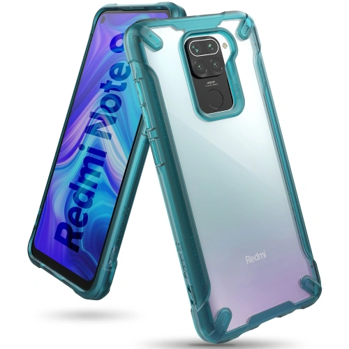 Kup Ringke Tasche Fusion-X Redmi Note 9 Türkis Grün - RGK1284GRN - {ean13} - Sklep Home Screen