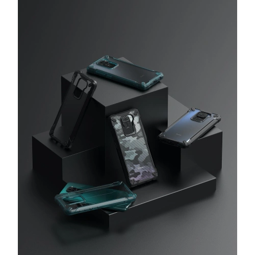 Kup Etui Ringke Fusion-X Redmi Note 9 Camo (Moro) černé - RGK1285MOB - {ean13} - Sklep Home Screen
