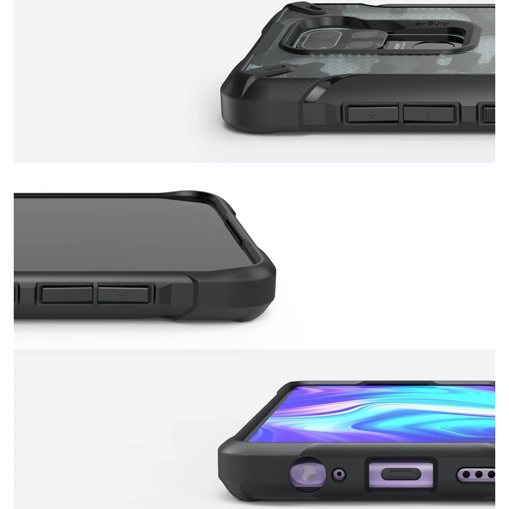 Etui Redmi Note 9 - Ringke Fusion-X - Home Screen