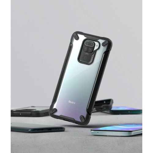 Kup Etui Ringke Fusion-X Redmi Note 9 Camo (Moro) Black - RGK1285MOB - {ean13} - Sklep Home Screen