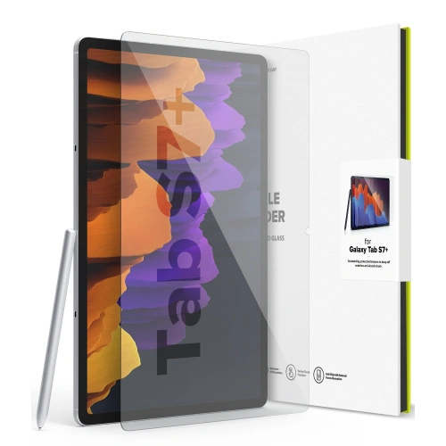 Kup Ringke Samsung Gehärtetes Glas ID Glas Galaxy Tab S7+ Plus/S8 + Plus 12.4 - RGK1289CL - {ean13} - Sklep Home Screen