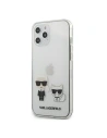 Etui Karl Lagerfeld KLHCP12LCKTR Apple iPhone 12 Pro Max hardcase Transparent Karl & Choupette