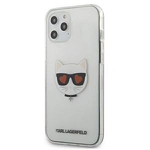 Etui Karl Lagerfeld KLHCP12LCLTR Apple iPhone 12 Pro Max hardcase Transparent Choupette