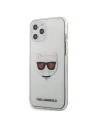 Karl Lagerfeld Apple Tasche KLHCP12LCLTR iPhone 12 Pro Max Hartschale Transparent Choupette