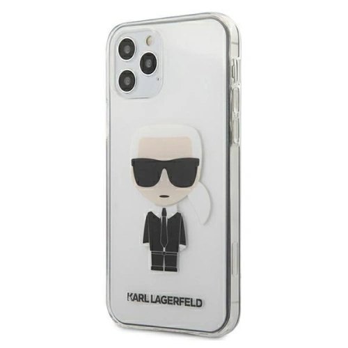Kup Etui Karl Lagerfeld KLHCP12LKTR Apple iPhone 12 Pro Max hardcase Transparent Capul lui Karl - KLD322CL - {ean13} - Sklep Home Screen