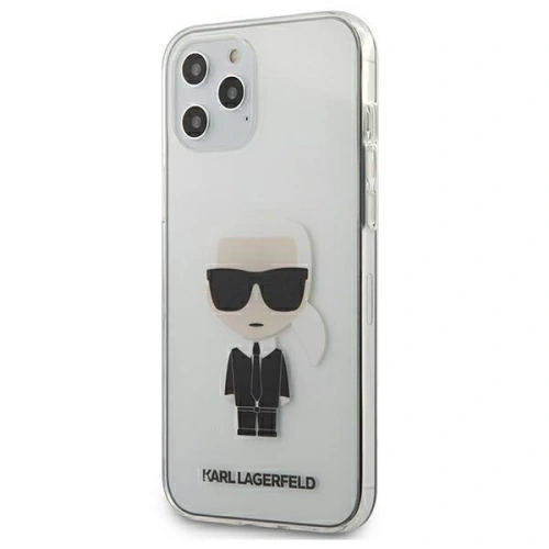 Kup Etui Karl Lagerfeld KLHCP12LTRIK Apple iPhone 12 Pro Max hardcase Transparent Ikonik - KLD328CL - {ean13} - Sklep Home Screen