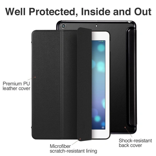 Kup Etui ESR Yippee Apple iPad 9.7 2017/2018 (5. és 6. generáció) Fekete - ESR221BLK - {ean13} - Sklep Home Screen