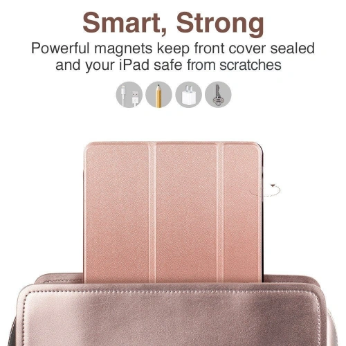 Kup ESR Apple Tasche Yippee iPad 9.7 2017/2018 (5. und 6. Generation) Rose Gold - ESR222RS - {ean13} - Sklep Home Screen