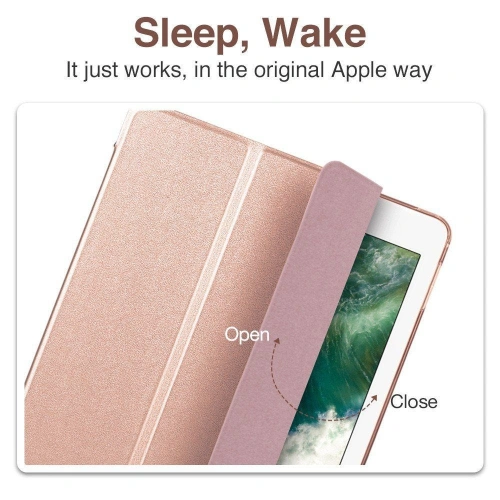 Kup ESR Apple Tasche Yippee iPad 9.7 2017/2018 (5. und 6. Generation) Rose Gold - ESR222RS - {ean13} - Sklep Home Screen