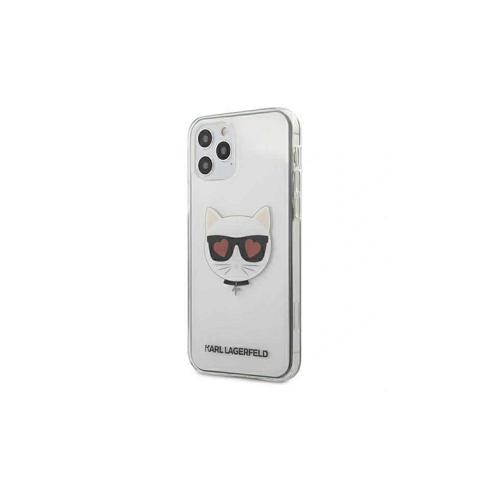 Etui Karl Lagerfeld KLHCP12MCLTR Apple iPhone 12/12 Pro hardcase Transparent Choupette