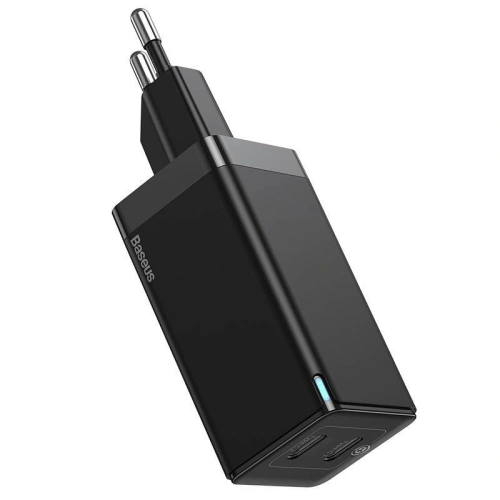 Buy Baseus quick charger GaN2 C+C, 45W, EU (black) - BSU1769BLK - {ean13} - Home Screen Store Europe