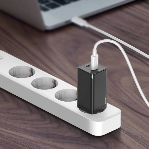 Buy Baseus quick charger GaN2 C+C, 45W, EU (black) - BSU1769BLK - {ean13} - Home Screen Store Europe