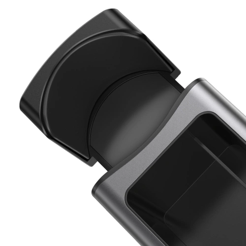 Kup Baseus Deluxe Metalowy organizer samochodowy z uchwytem na kubek, 2x ładowanie USB (czarny) - BSU1771BLK - {ean13} - Sklep Home Screen