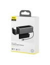 Kup Baseus Deluxe kovový automobilový organizér s držákem na hrnek, 2x USB nabíjení (černý) - BSU1771BLK - {ean13} - Sklep Home Screen