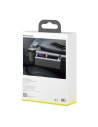 Kup Baseus Deluxe Fém autós tároló italos pohártartóval, 2x USB töltés (fekete) - BSU1771BLK - {ean13} - Sklep Home Screen