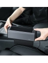Kup Baseus Deluxe kovový automobilový organizér s držákem na hrnek, 2x USB nabíjení (černý) - BSU1771BLK - {ean13} - Sklep Home Screen