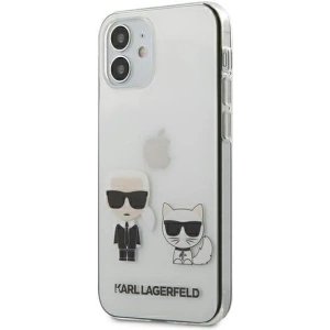 Kup Etui Karl Lagerfeld KLHCP12SCKTR Apple iPhone 12 mini hardcase Transparent Karl & Choupette - KLD344CL - {ean13} - Sklep Home Screen