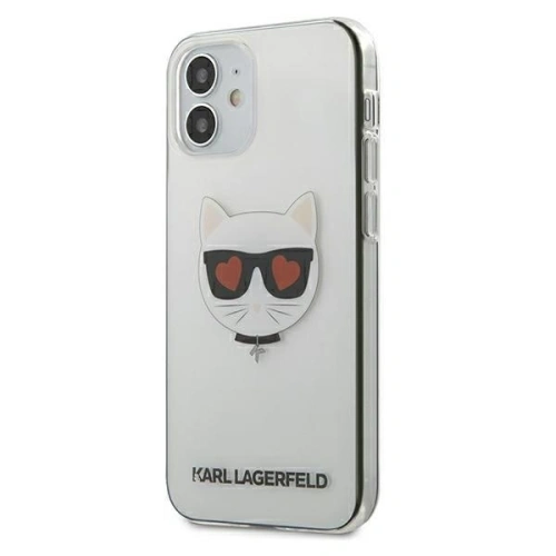 Kup Etui Karl Lagerfeld KLHCP12SCLTR Apple iPhone 12 mini hardcase Transparent Choupette - KLD345CL - {ean13} - Sklep Home Screen