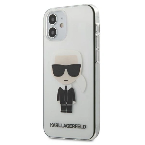 Kup Karl Lagerfeld Apple Tasche KLHCP12STRIK iPhone 12 mini Hartschale Transparent Ikonik - KLD356CL - {ean13} - Sklep Home Screen