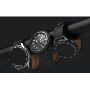Etui Ringke Air Sports + nakładka Ringke Bezel Styling Samsung Galaxy Watch 3 45mm Black GW3-45-10