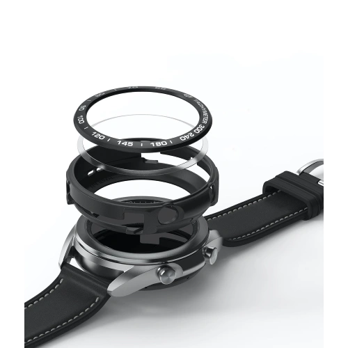 Kup Ringke Ringke Samsung Gehäuse Air Sports + Overlay Lünette Styling Galaxy Watch 3 41mm Schwarz GW3-41-10 - RGK1292BLK - {ean13} - Sklep Home Screen