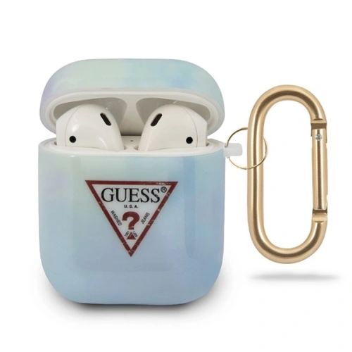 Kup Guess Apple Tasche GUACA2TPUMCGC02 AirPods Hülle blau/blau Tie & Dye Kollektion - GUE582BLU - {ean13} - Sklep Home Screen