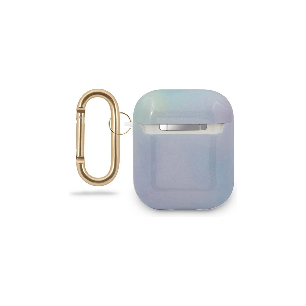 Etui Guess GUACA2TPUMCGC02 Apple AirPods cover niebieski/blue Tie & Dye Collection