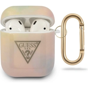 Kup Etui Guess GUACA2TPUMCGG01 Apple AirPods cover różowy/pink Tie & Dye Collection - GUE583PNK - {ean13} - Sklep Home Screen