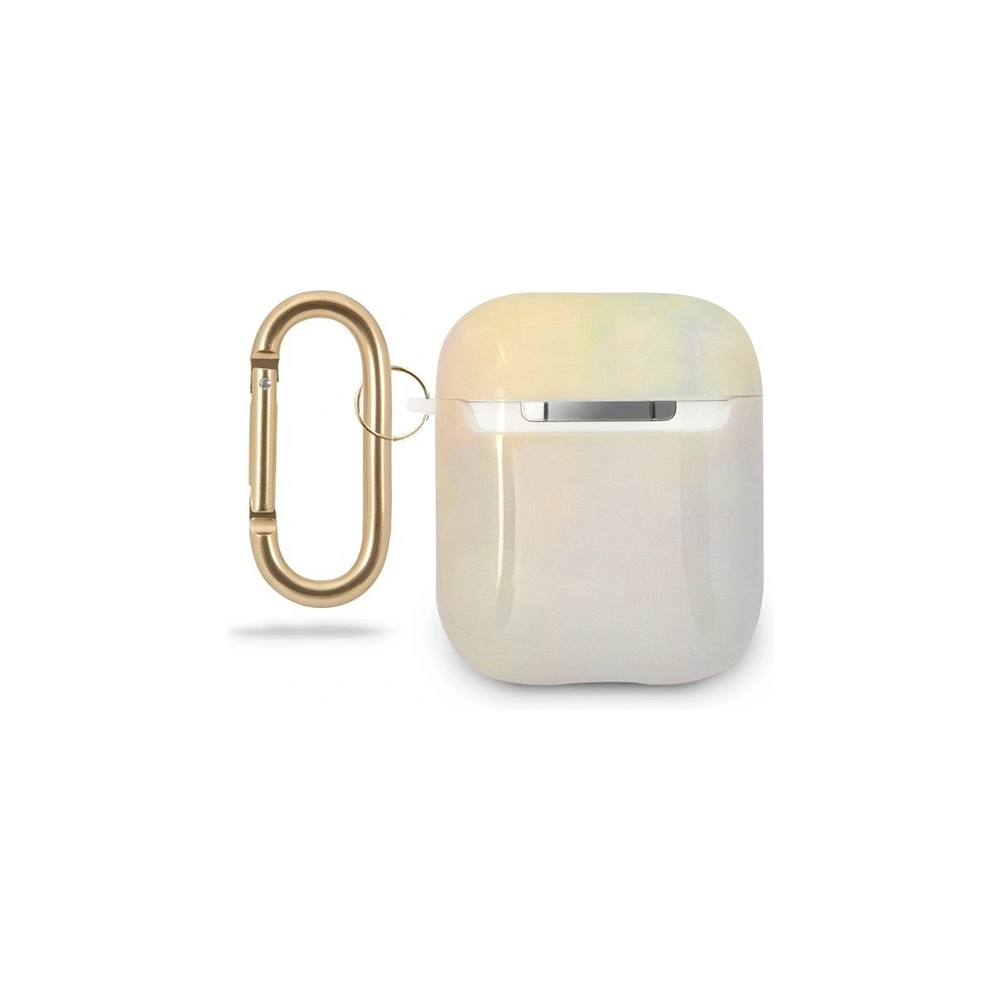 Etui Guess GUACA2TPUMCGG01 Apple AirPods cover różowy/pink Tie & Dye Collection