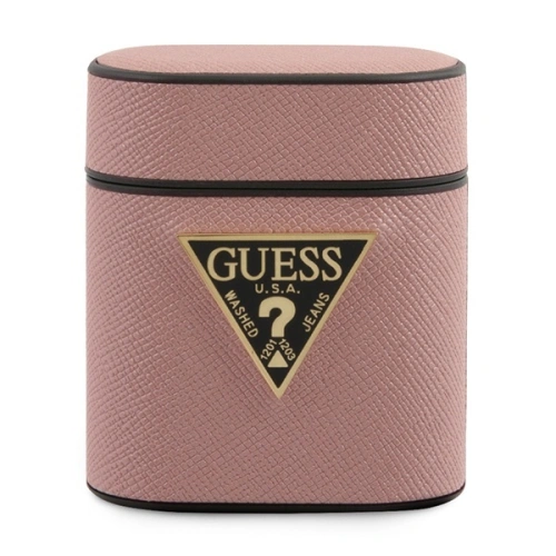 Kup Etui Guess GUACA2VSATMLPI Apple AirPods kryt růžový/pink Saffiano - GUE584PNK - {ean13} - Sklep Home Screen