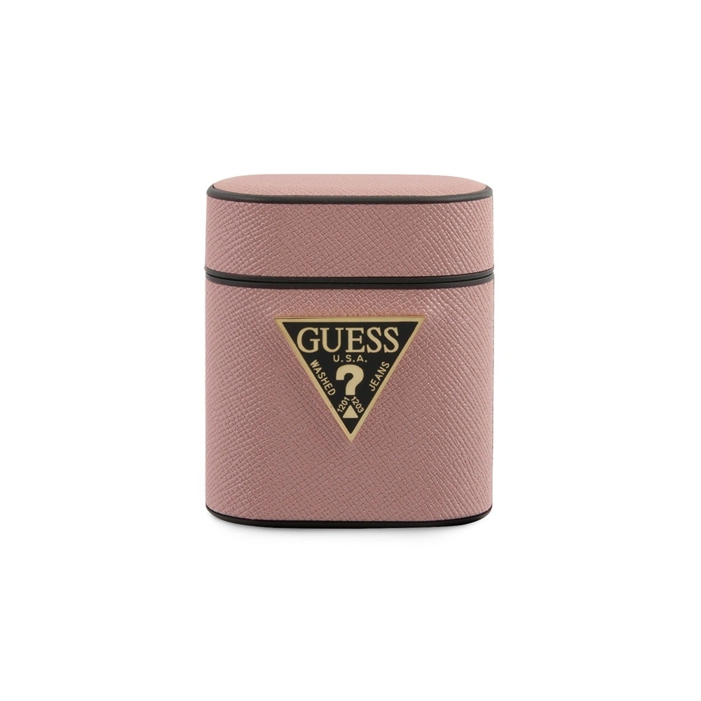 Etui Guess GUACA2VSATMLPI Apple AirPods cover różowy/pink Saffiano