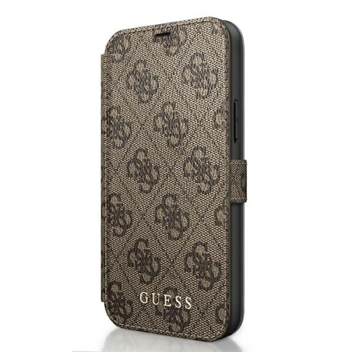 Kup Etui Guess GUFLBKSP12M4GB Apple iPhone 12/12 Pro maro/brown carte 4G Charms Collection - GUE589BR - {ean13} - Sklep Home Screen