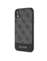 Buy Guess GUHCI61G4GLGR Apple iPhone XR grey hardcase 4G Stripe Collection - GUE593GRY - {ean13} - Home Screen Store Europe