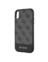 Buy Guess GUHCI61G4GLGR Apple iPhone XR grey hardcase 4G Stripe Collection - GUE593GRY - {ean13} - Home Screen Store Europe