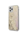 Etui Guess GUHCP12LLG4GGPIGO Apple iPhone 12 Pro Max zlatý/gold hardcase Gradient Liquid Glitter 4G
