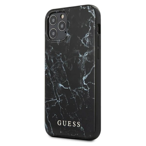 Kup Etui Guess GUHCP12LPCUMABK Apple iPhone 12 Pro Max czarny/black hardcase Marble - GUE607BLK - {ean13} - Sklep Home Screen