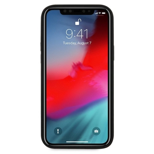 Kup Etui Guess GUHCP12LPCUMLLIBK Apple iPhone 12 Pro Max fekete/black hardcase Lizard Collection - GUE609BLK - {ean13} - Sklep Home Screen