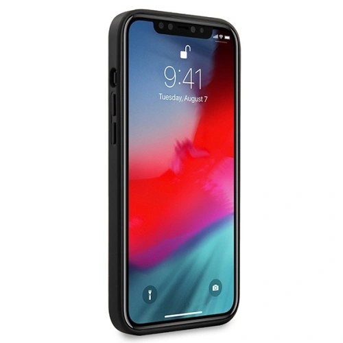 Kup Etui Guess GUHCP12LPCUMLLIBK Apple iPhone 12 Pro Max fekete/black hardcase Lizard Collection - GUE609BLK - {ean13} - Sklep Home Screen