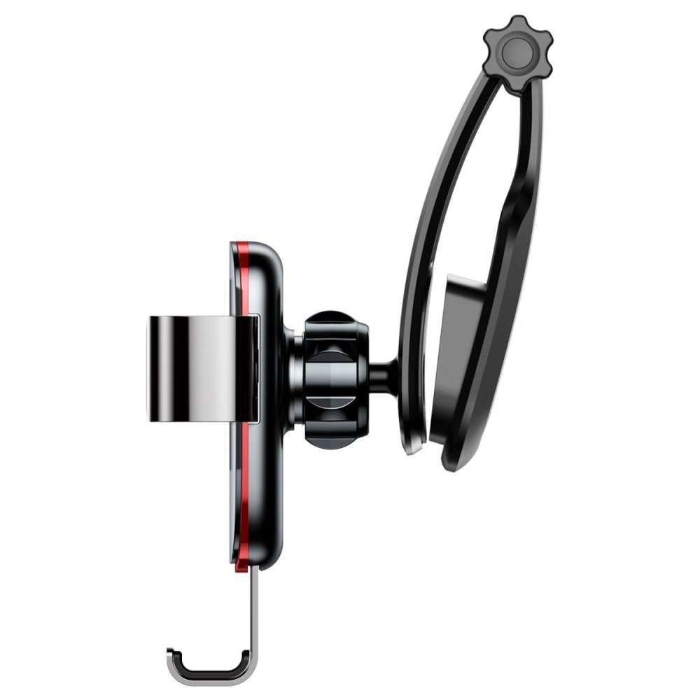 Samochodowy uchwyt grawitacyjny Baseus Metal Age na kokpit (srebrny)