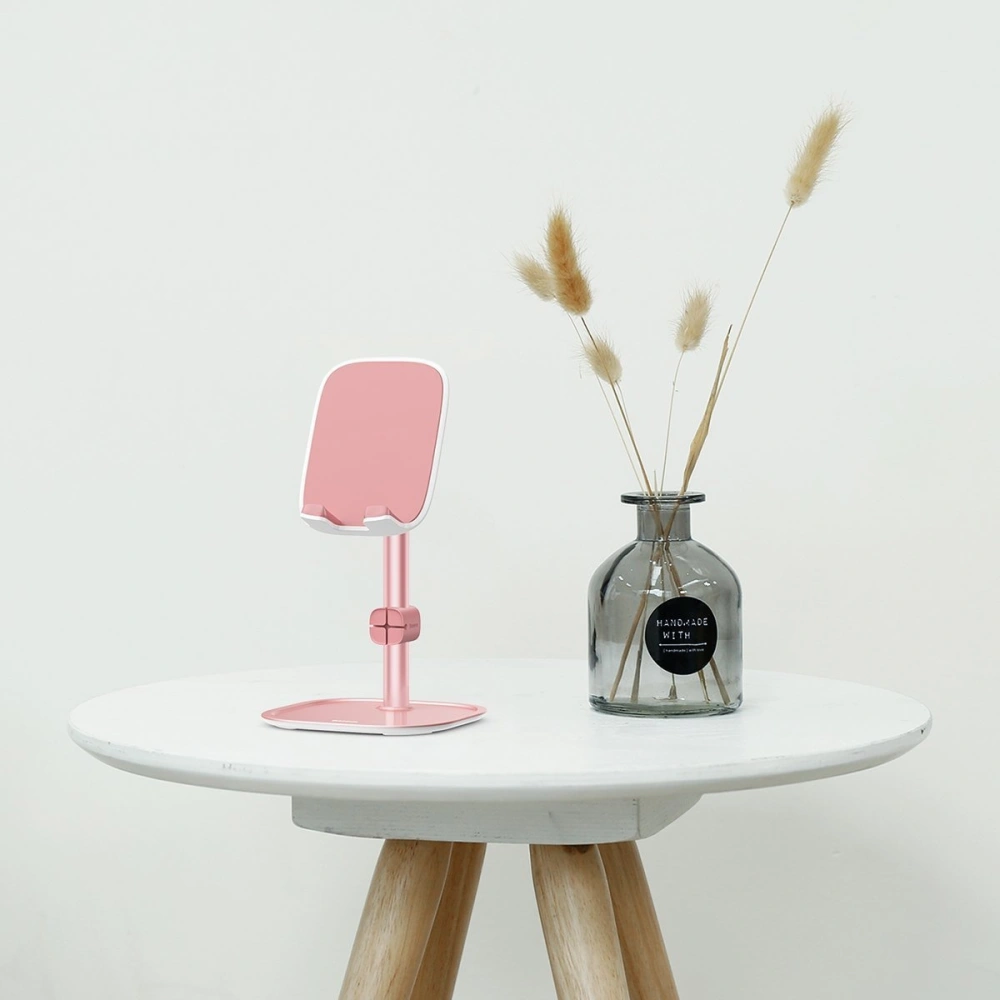 Podstawka stojak uchwyt Baseus na telefon/tablet (złoto różowe)