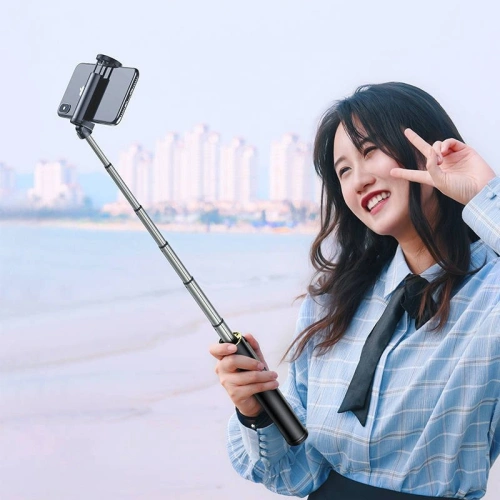 Buy Baseus Fully Folding Selfie Stick (Black+Gold) - BSU1775BLKGLD - {ean13} - Home Screen Store Europe