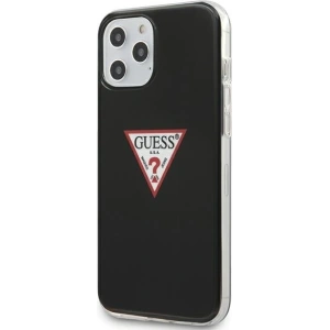 Kup Etui Guess GUHCP12MPCUCTLBK Apple iPhone 12/12 Pro czarny/black hardcase Triangle Collection - GUE620BLK - {ean13} - Sklep Home Screen