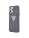 Etui Guess GUHCP12MPCUJULDB Apple iPhone 12/12 Pro granat/blue închis hardcase Colecția Jeans