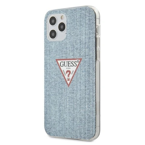 Kup Etui Guess GUHCP12MPCUJULLB Apple iPhone 12/12 Pro albastru deschis/hardcase Jeans Collection - GUE623BLU - {ean13} - Sklep Home Screen