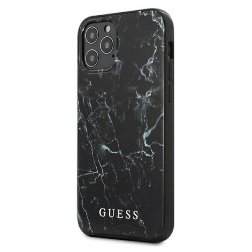 Kup Guess Apple Tasche GUHCP12MPCUMABK iPhone 12/12 Pro schwarz/schwarz Hartschale Marmor - GUE624BLK - {ean13} - Sklep Home Screen