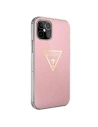 Etui Guess GUHCP12MPCUMPTPI Apple iPhone 12/12 Pro różowy/pink hardcase Metallic Collection
