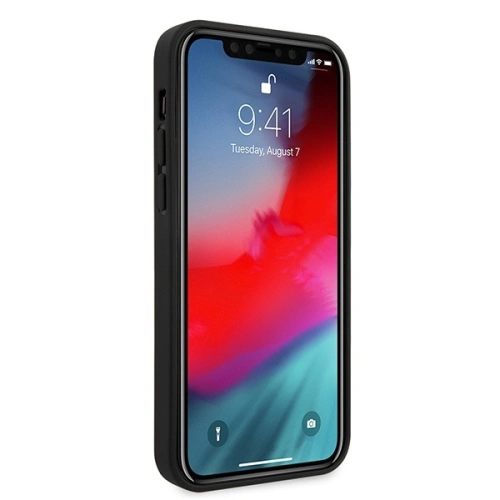 Kup Guess Apple Tasche GUHCP12MVSATMLBK iPhone 12/12 Pro schwarz/schwarz Hartschale Saffiano - GUE629BLK - {ean13} - Sklep Home Screen