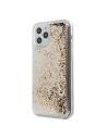Guess Apple Tasche GUHCP12SGLHFLGO iPhone 12 mini gold/gold Hartschale Glitter Charms