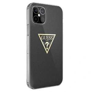 Kup Etui Guess GUHCP12SPCUMPTBK Apple iPhone 12 mini czarny/black hardcase Metallic Collection - GUE648BLK - {ean13} - Sklep Home Screen